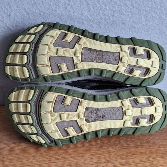 Altra Timp Trail Running Shoes Olive Green Womens 6.5 Zero Drop Hiking Sneakers - Picture 7 of 13